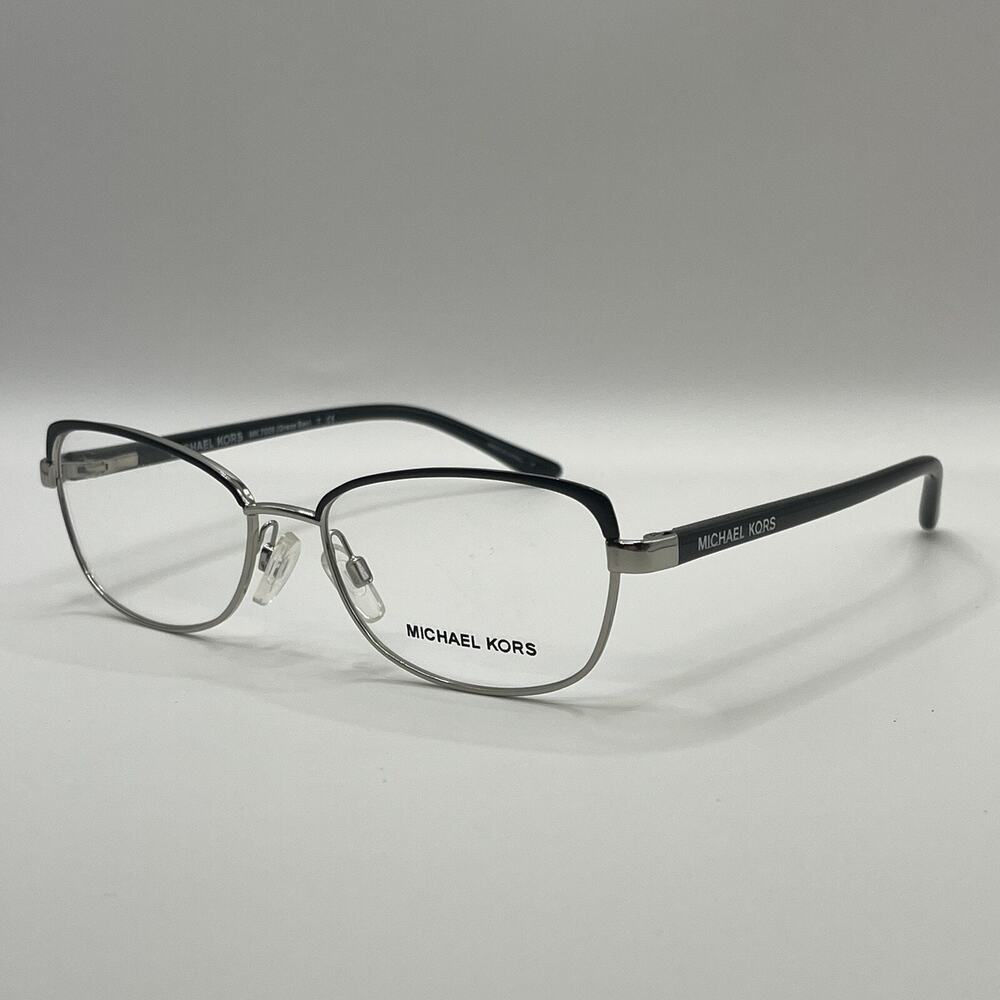 Michael Kors Eyeglasses Grace Bay 7005 1048 Silver Black MK7005 52-16-135